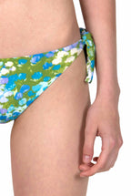 Bikini triangolo e slip blu Monet