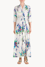 Vestito Luisa in jersey con stampa floreale