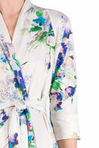 Vestito Luisa in jersey con stampa floreale