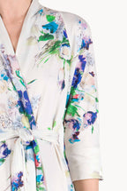 Vestito Luisa in jersey con stampa floreale