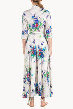 Vestito Luisa in jersey con stampa floreale