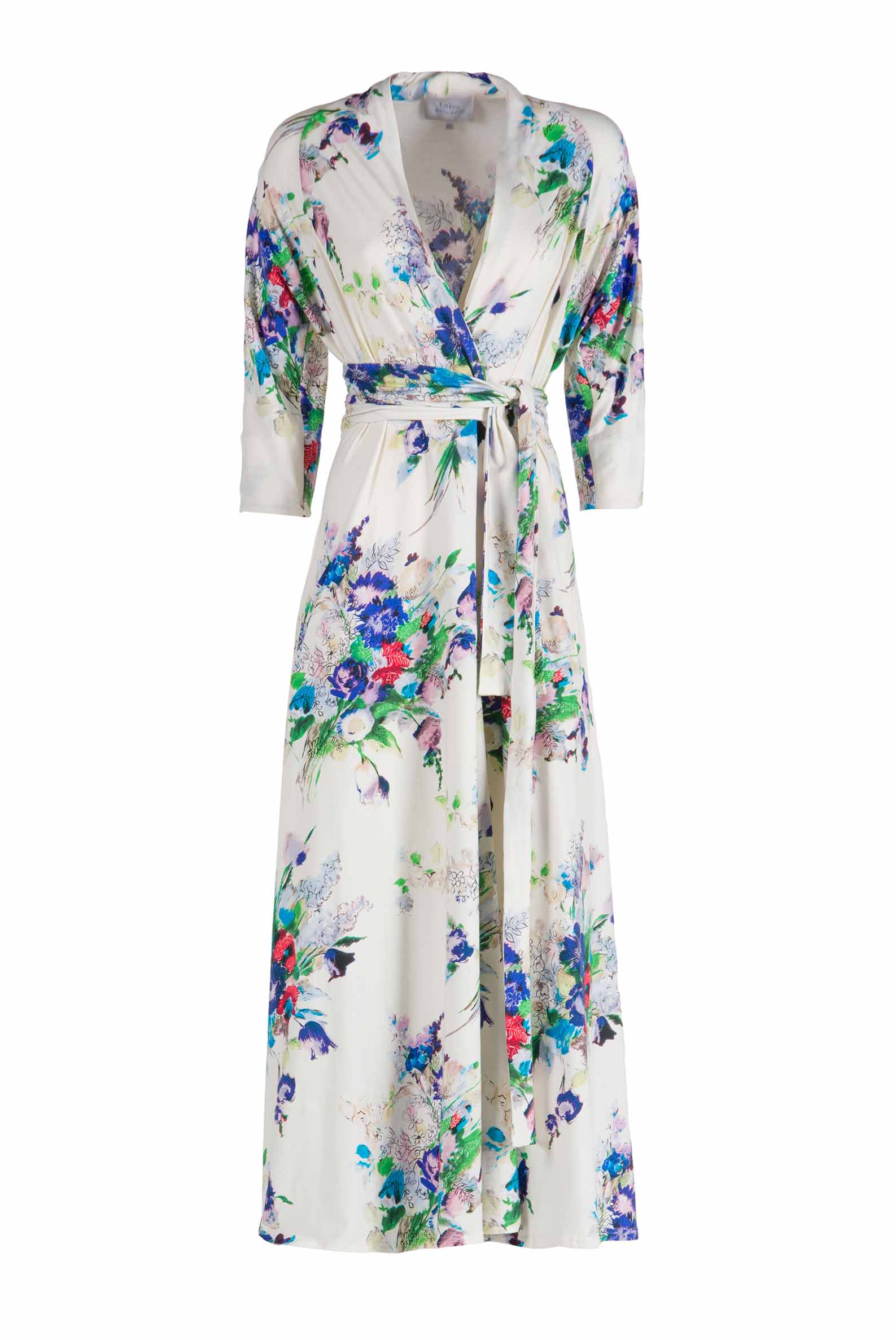 Vestito Luisa in jersey con stampa floreale
