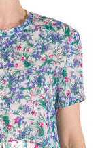 Blusa stampata floreale