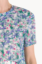 Blusa stampata floreale