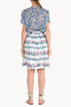 Blusa stampata floreale