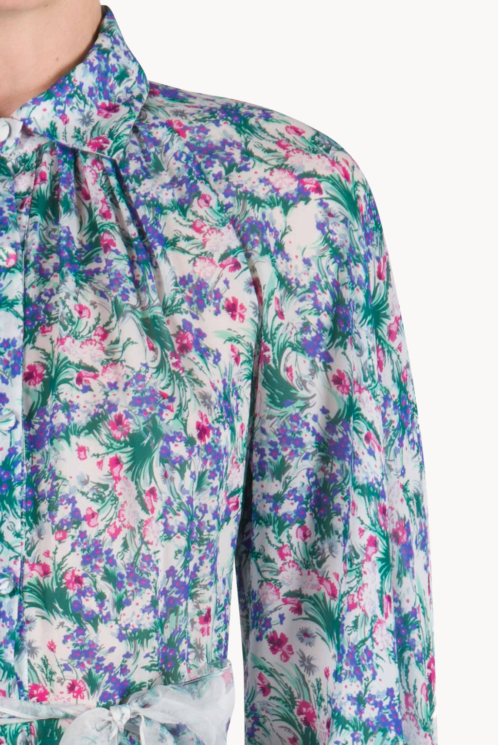 Floral Printed Carla Maria Georgette Dress