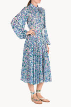 Floral Printed Carla Maria Georgette Dress