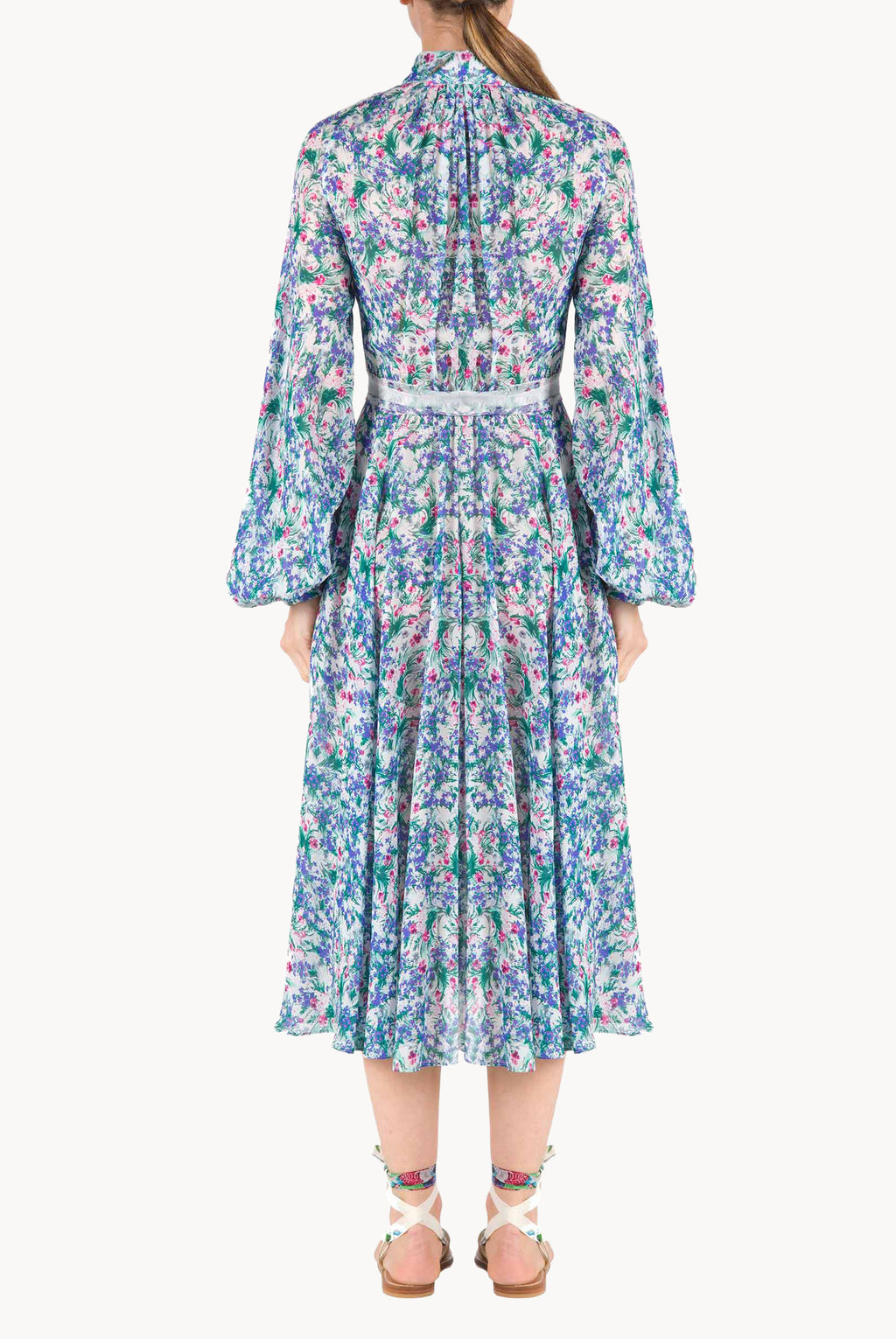 Floral Printed Carla Maria Georgette Dress
