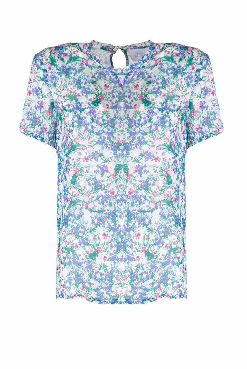 Blusa stampata floreale