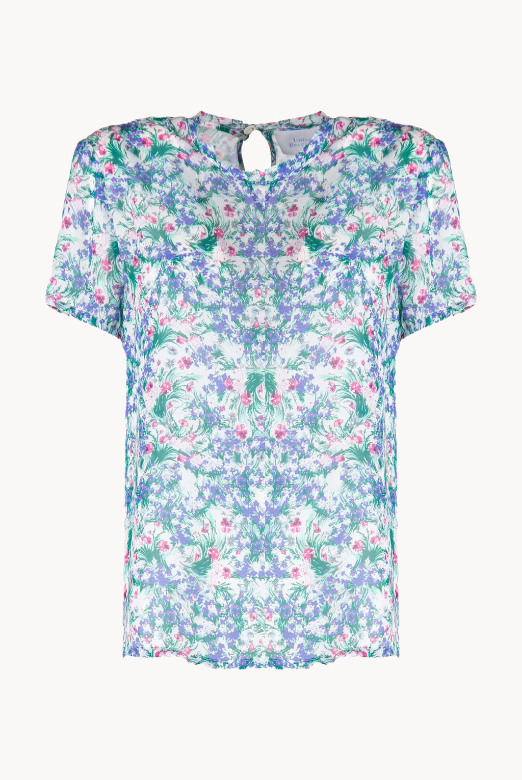 Blusa stampata floreale