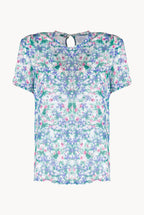 Blusa stampata floreale