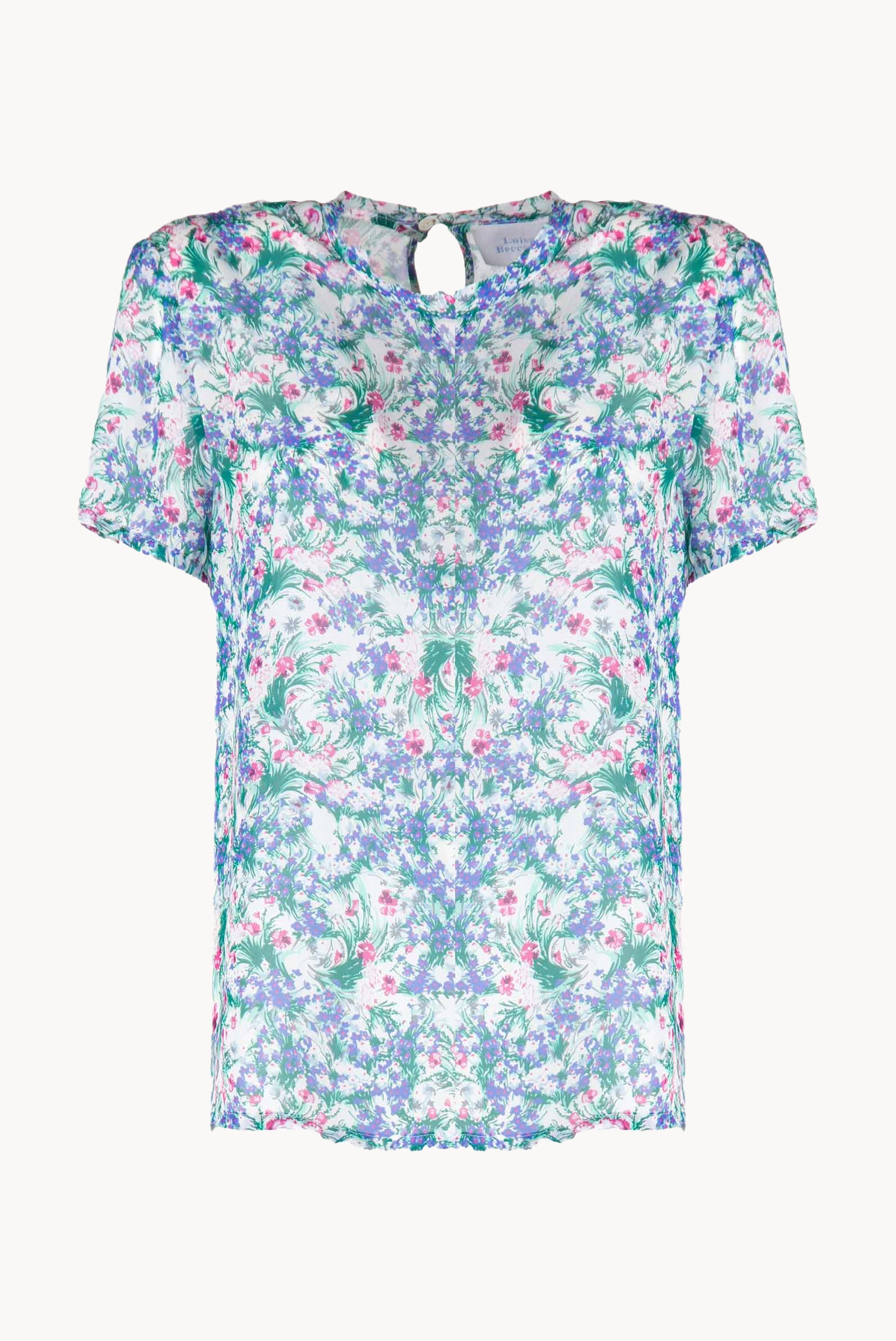 Blusa stampata floreale