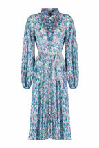 Vestito Carla Maria in georgette con stampa floreale
