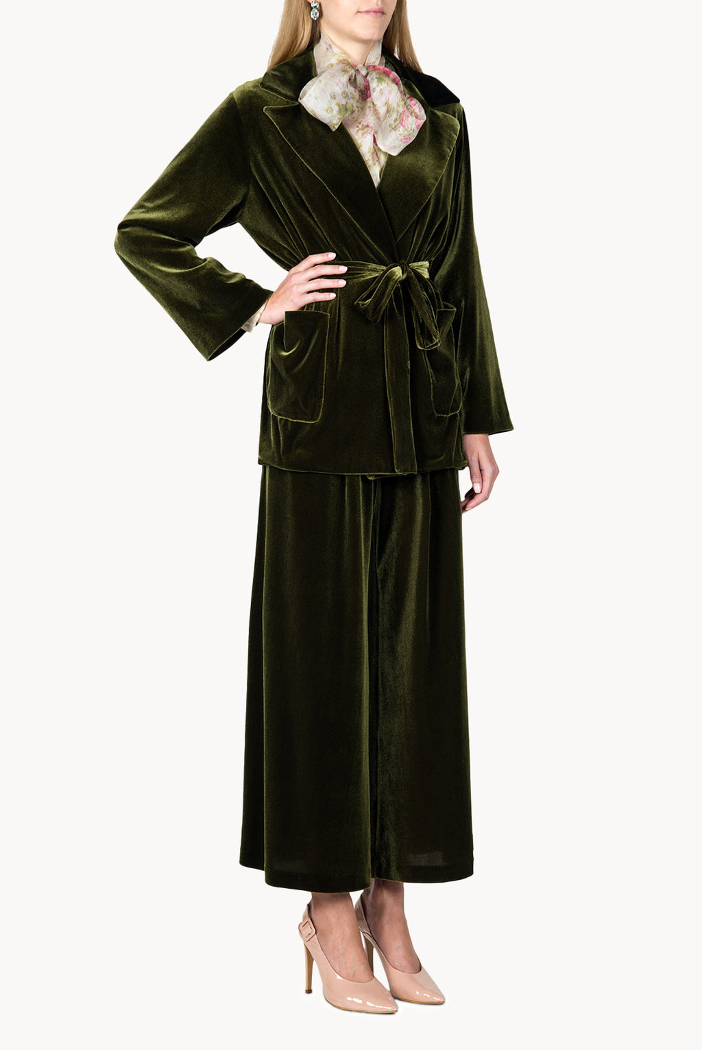Velvet Robe Jacket