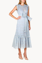 Vestito camicia midi con applicazioni Fil Coupè