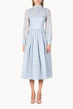 Vestito midi con applicazioni Fil Coupè