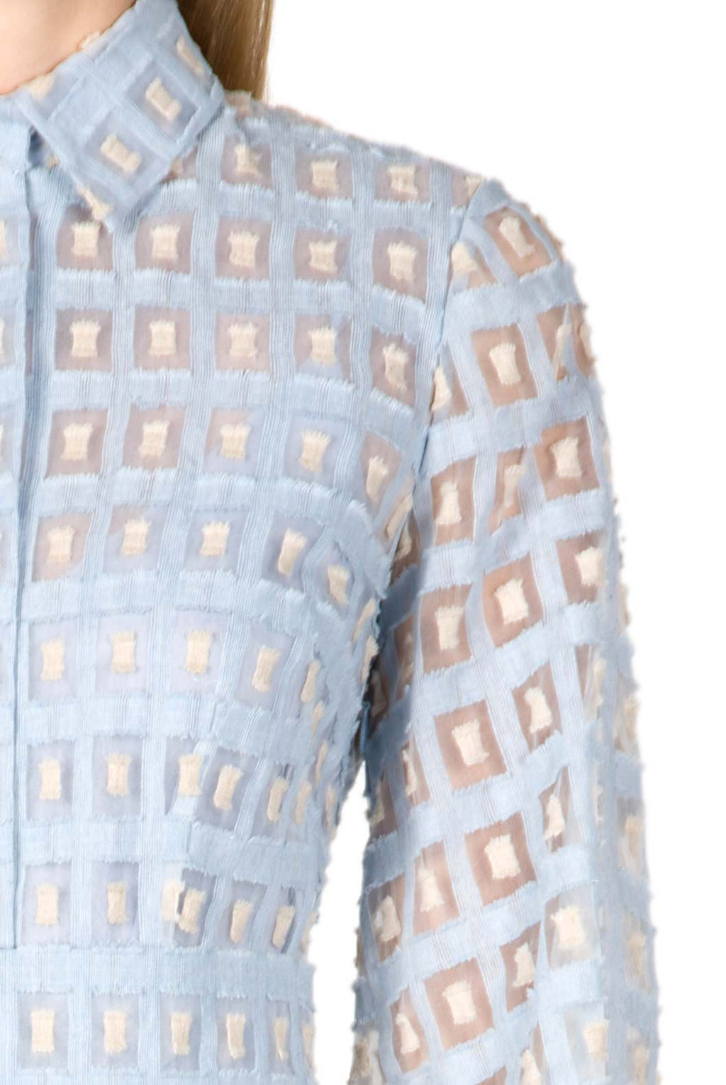 Vestito midi con applicazioni Fil Coupè