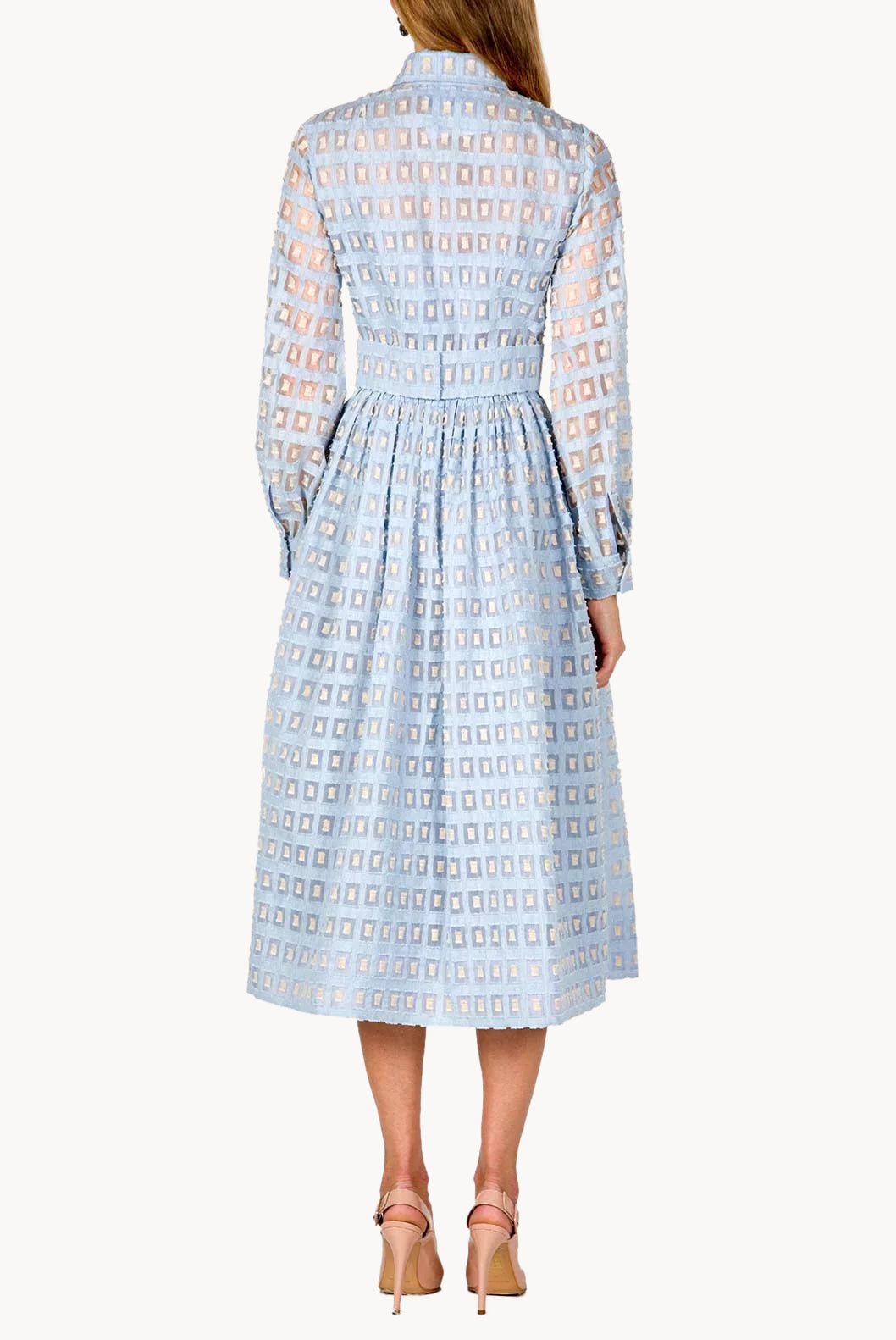 Vestito midi con applicazioni Fil Coupè