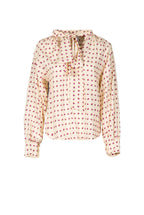 Vintage Buds Shirt With Bow Detail