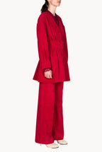 Corduroy Belted Dress