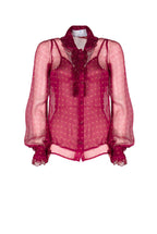 Vintage Buds Chiffon Crepone Shirt
