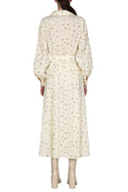 Cotton Printed Flower Jacquard Dress