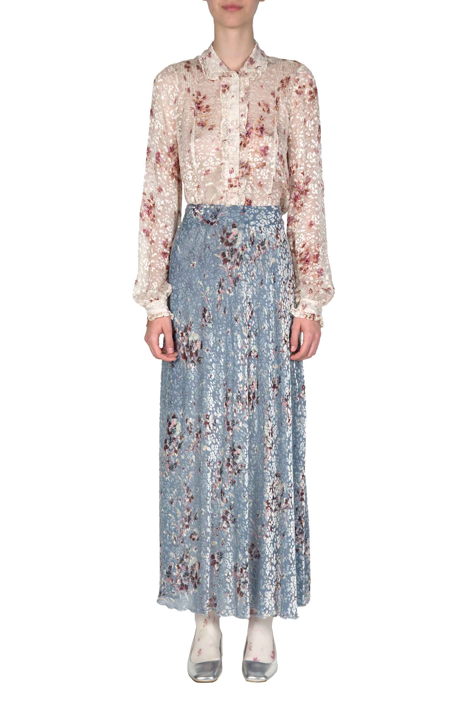 Camicia stampata Flower Storm Dèvorè