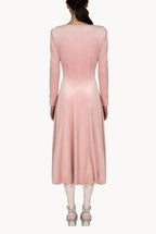 Ruffled Midi Dress