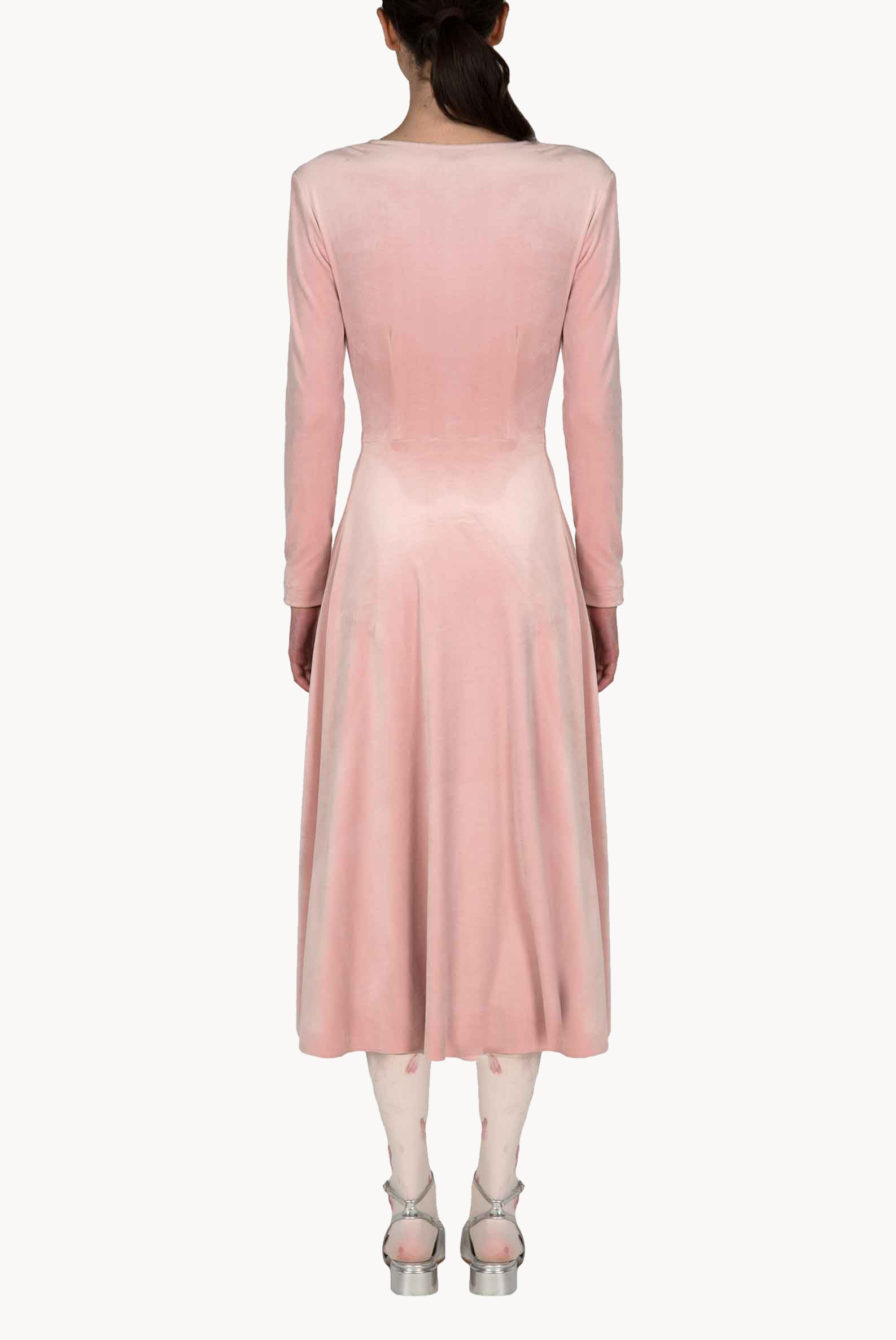 Ruffled Midi Dress