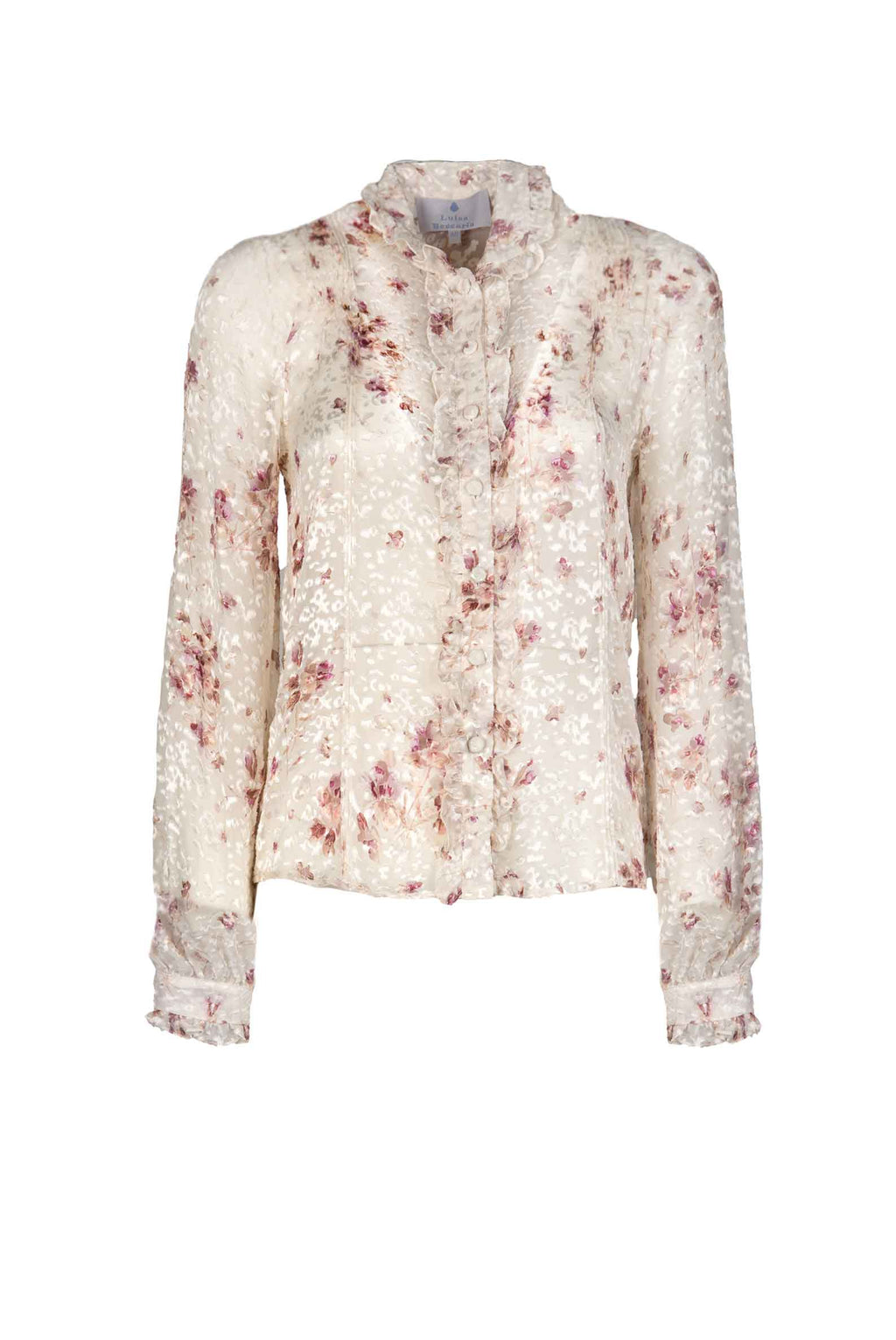 Camicia stampata Flower Storm Dèvorè