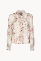 Flower Storm Printed Dèvorè Shirt