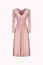 Ruffled Midi Dress