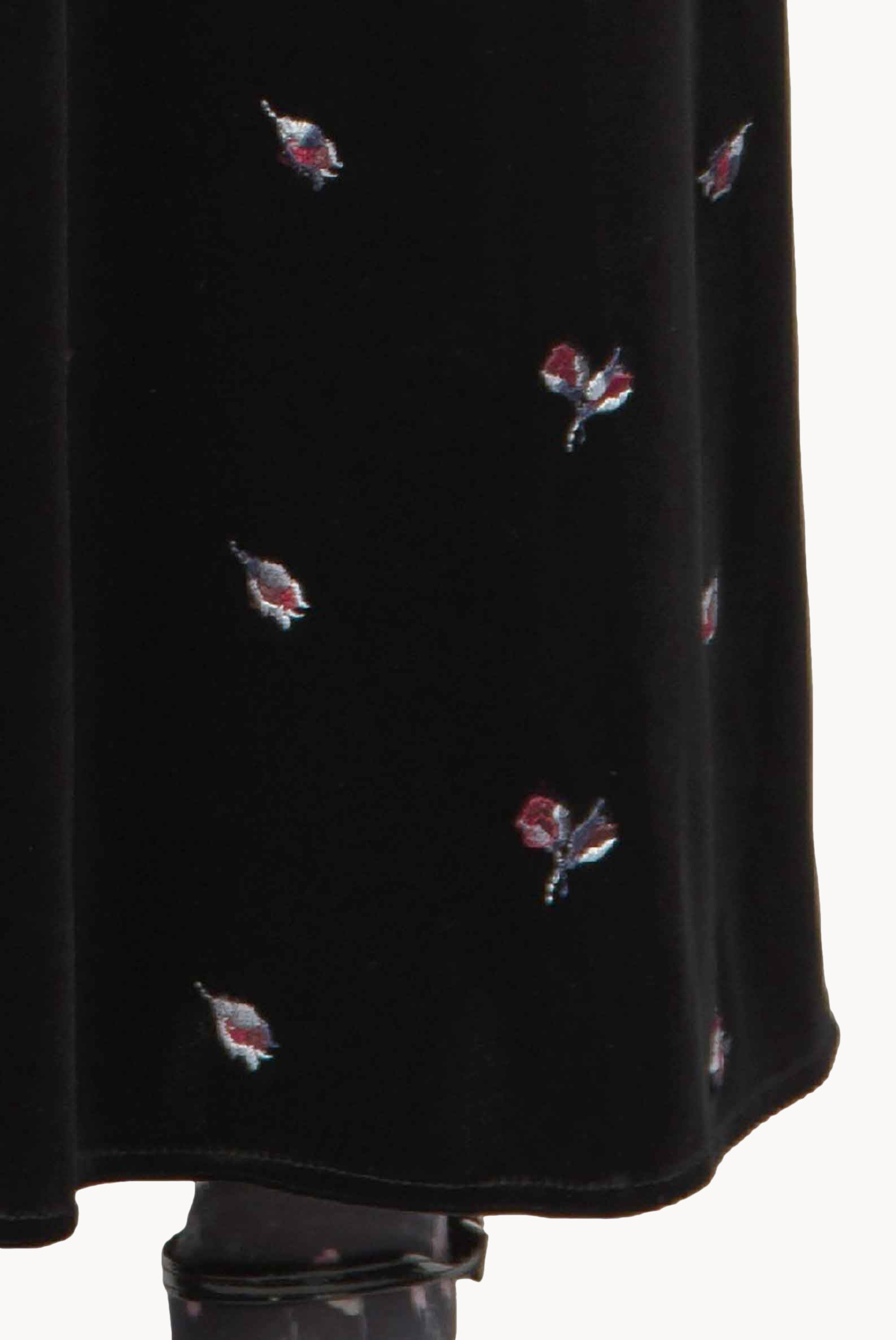 Abito Winter Garden ricamato con smock
