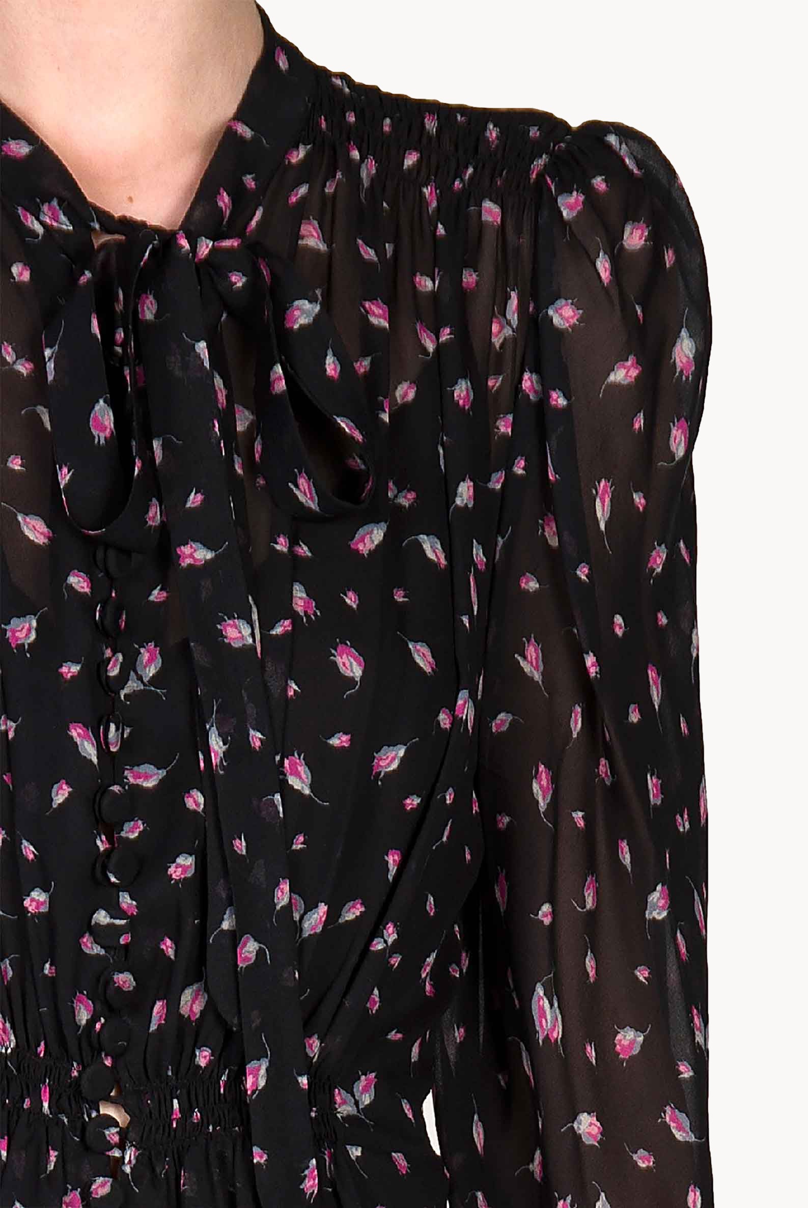 Minidress stampato Winter Garden