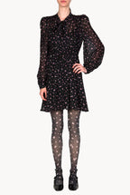 Minidress stampato Winter Garden