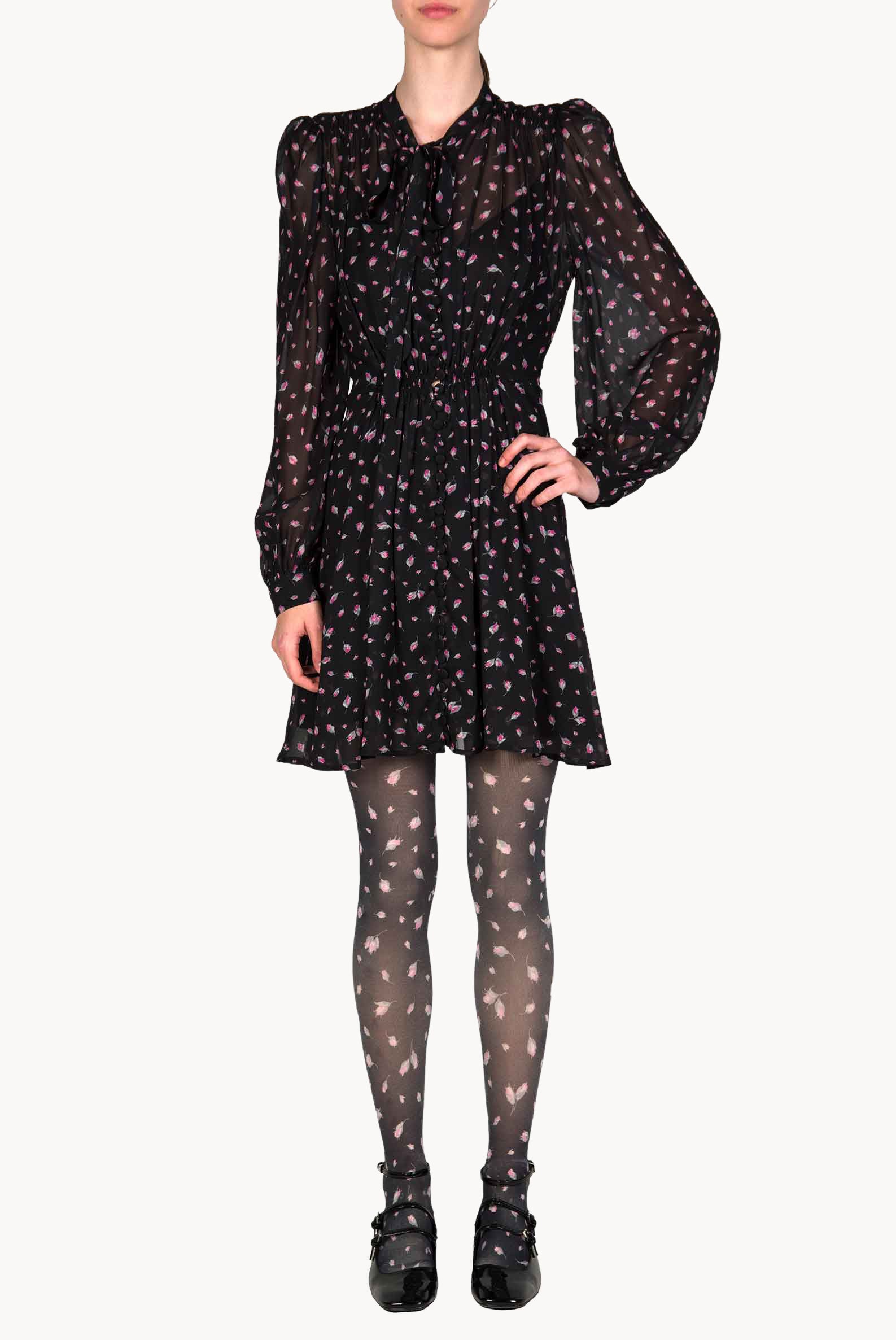 Minidress stampato Winter Garden