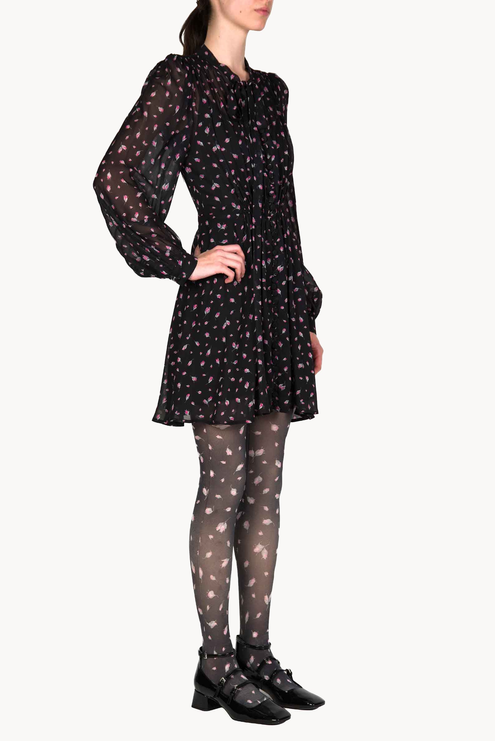Minidress stampato Winter Garden