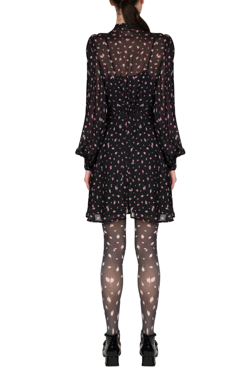 Minidress stampato Winter Garden