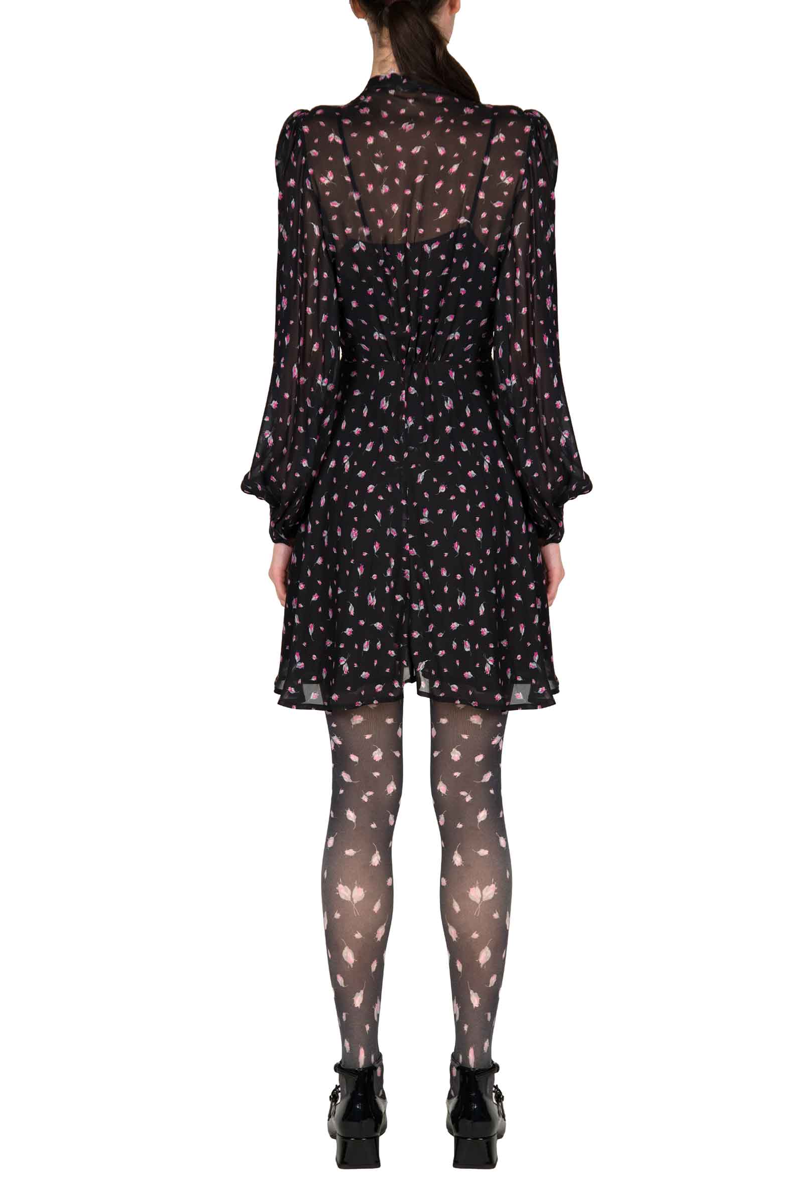 Minidress stampato Winter Garden