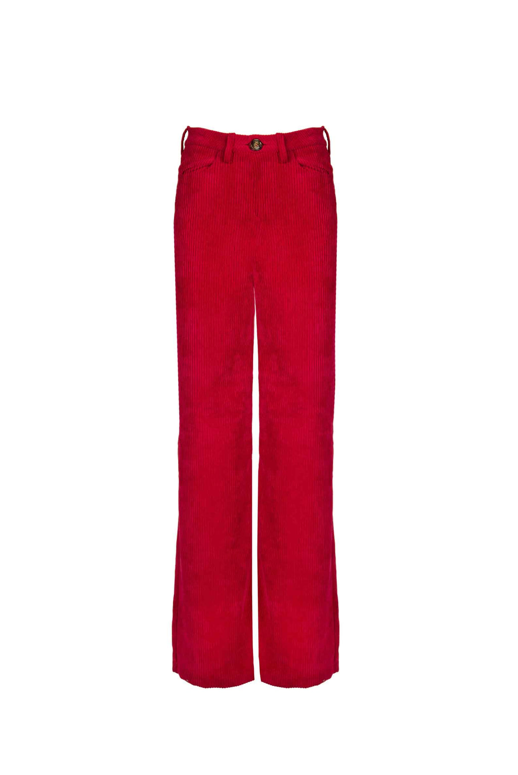Pantaloni palazzo in velluto a coste