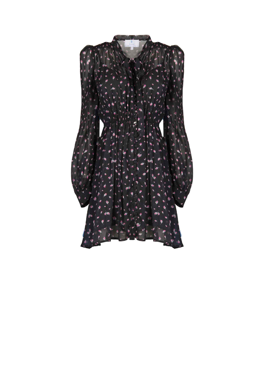 Minidress stampato Winter Garden