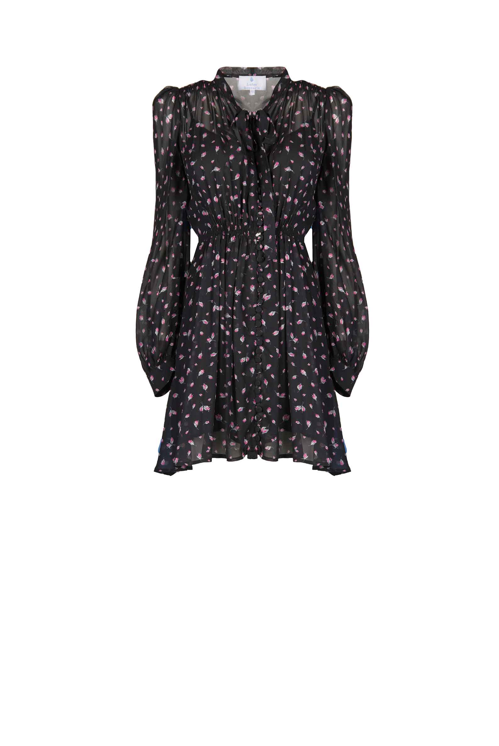 Minidress stampato Winter Garden