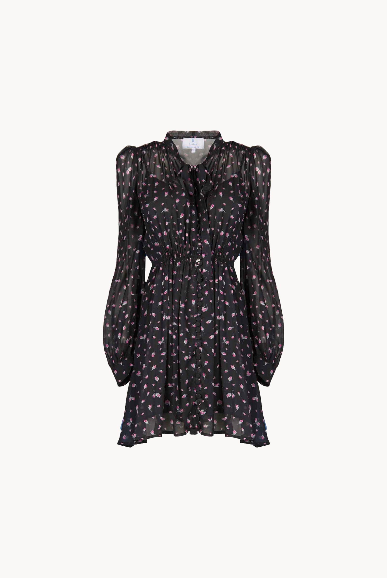 Minidress stampato Winter Garden