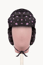 Cappello aviator nero Winter Garden