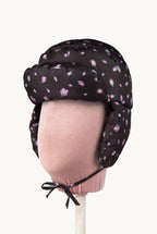 Cappello aviator nero Winter Garden