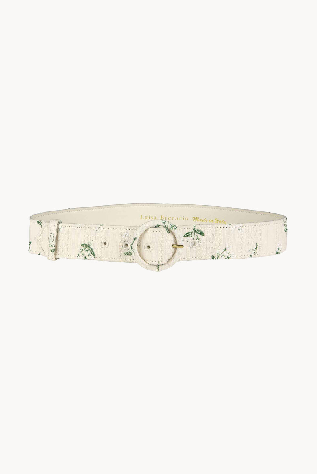 Cotton Printed Flower Jacquard Belt