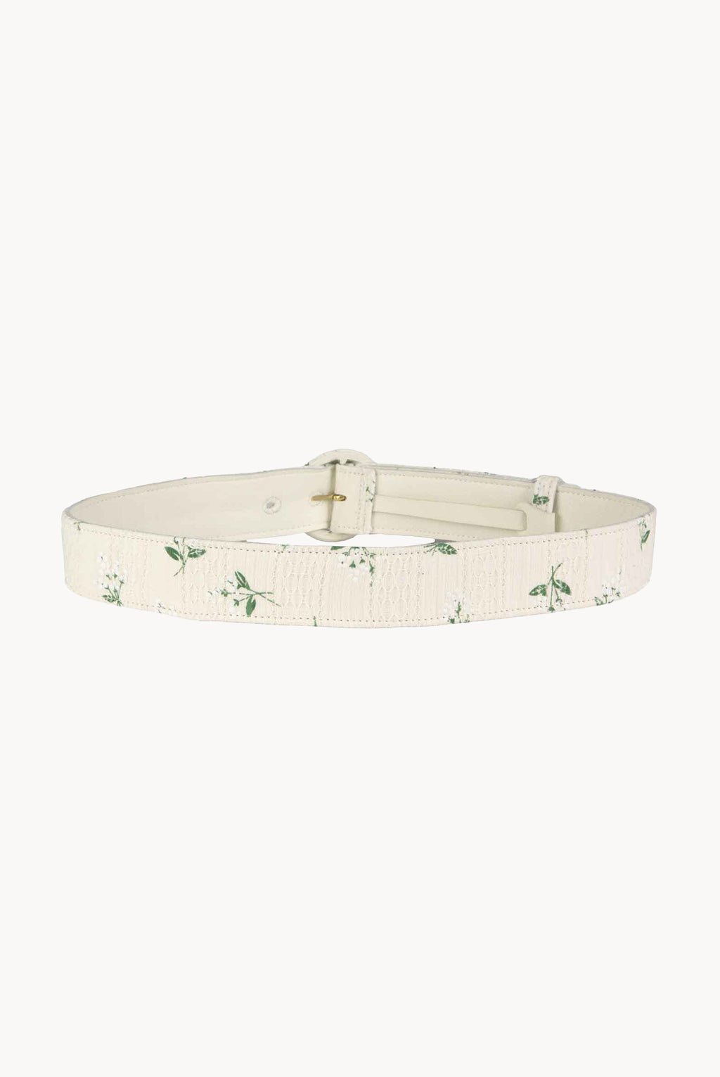 Cotton Printed Flower Jacquard Belt