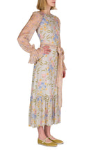 Abito in Georgette Stampata Blooming Mirage