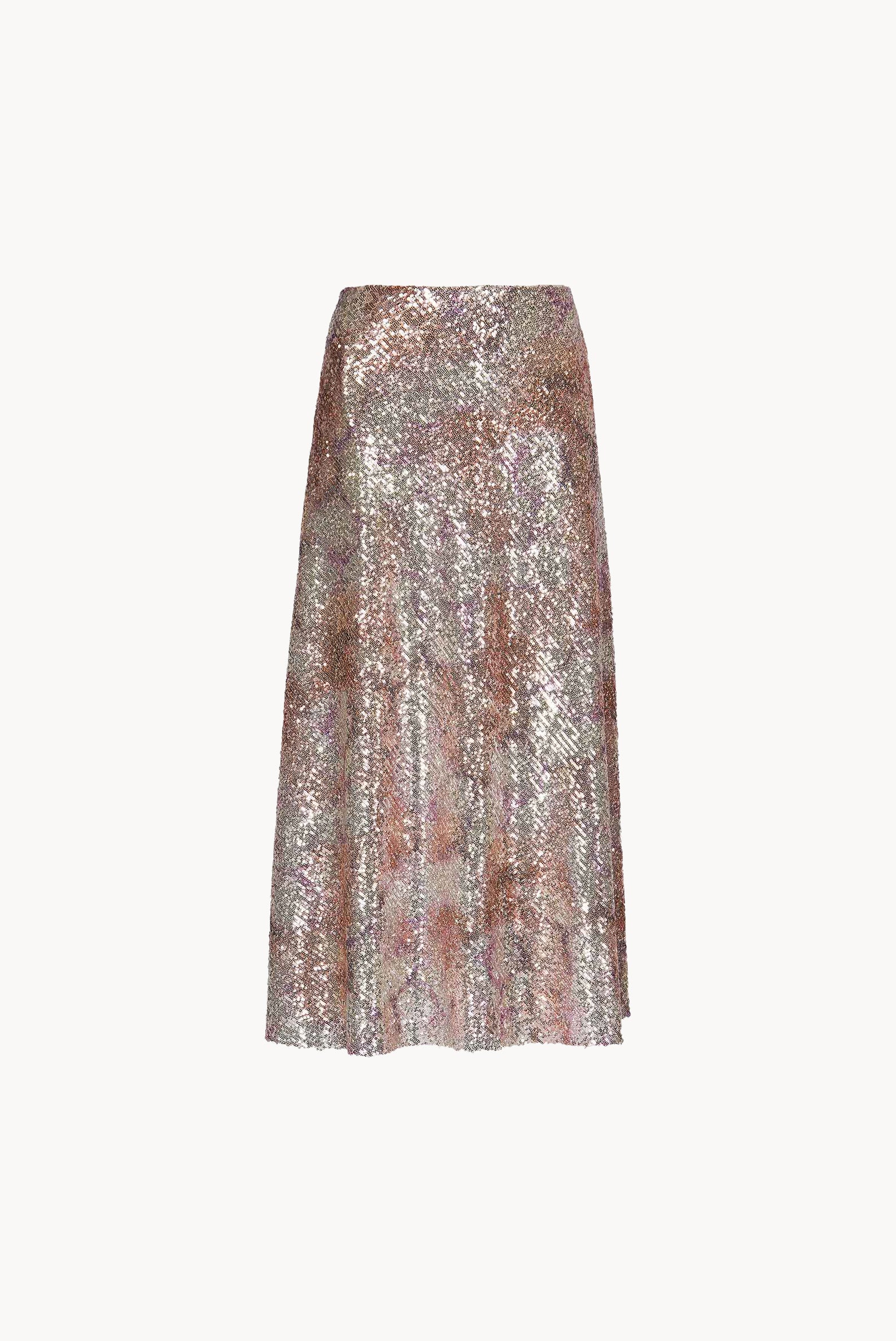Marble Sequined Skirt