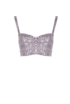 Reggiseno con Paillettes Lilla